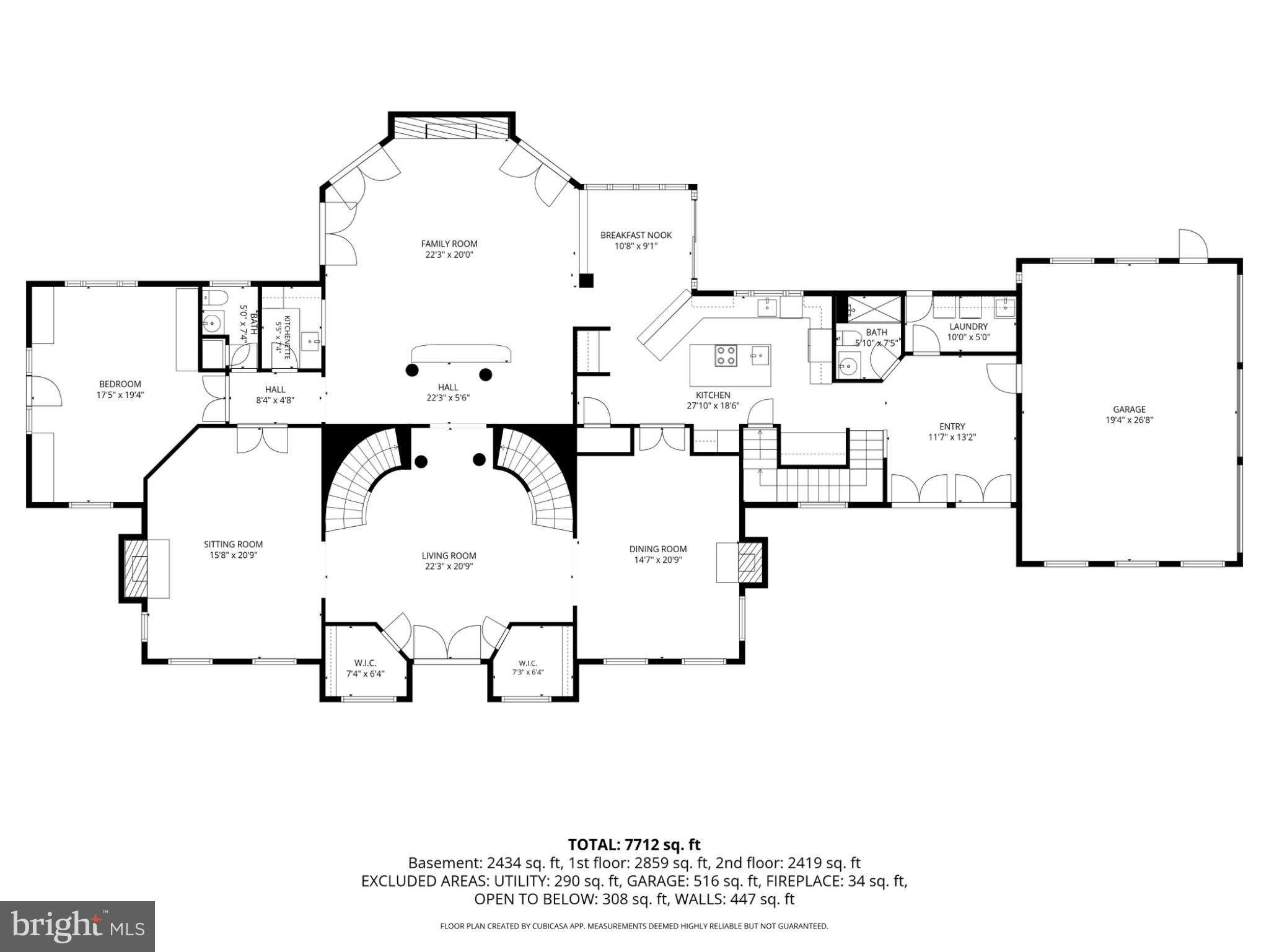 731 Utterback Store Road Great Falls, VA 22066 - Photo 19 of 19 Spacious floor plan for modern living.