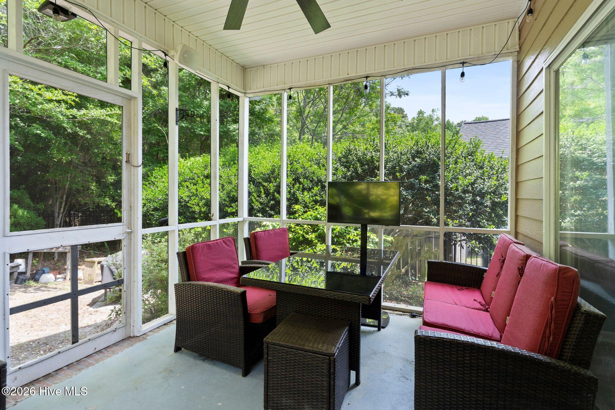 1128 Mill Run Road Sneads Ferry, NC 28460 - Photo 31 of 65 Screened Porch