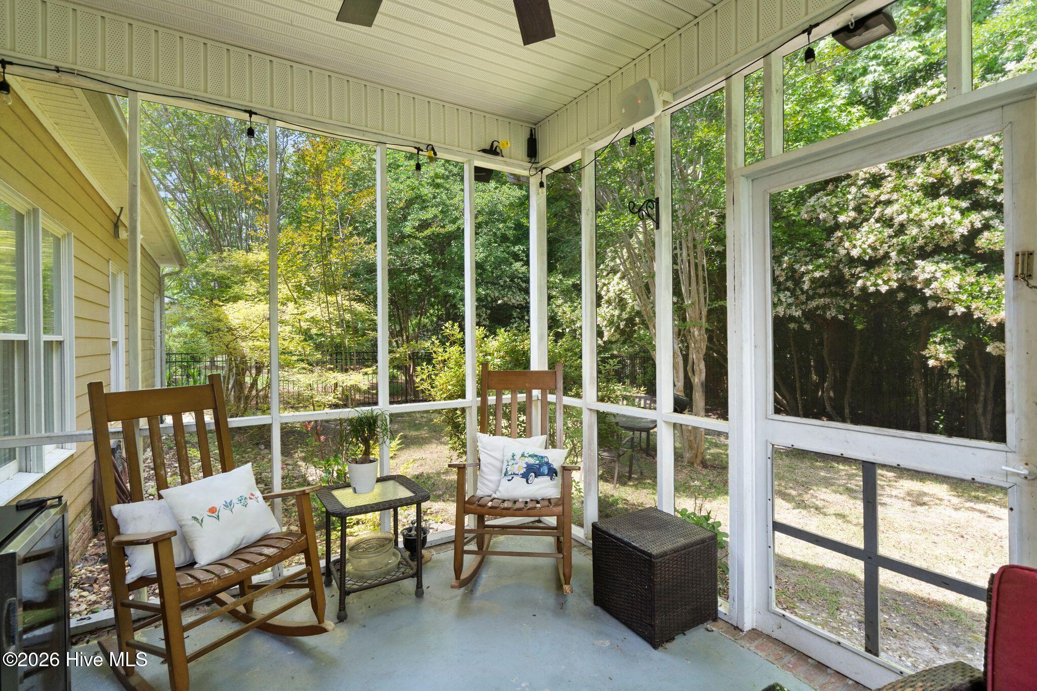 1128 Mill Run Road Sneads Ferry, NC 28460 - Photo 33 of 65 Screened Porch