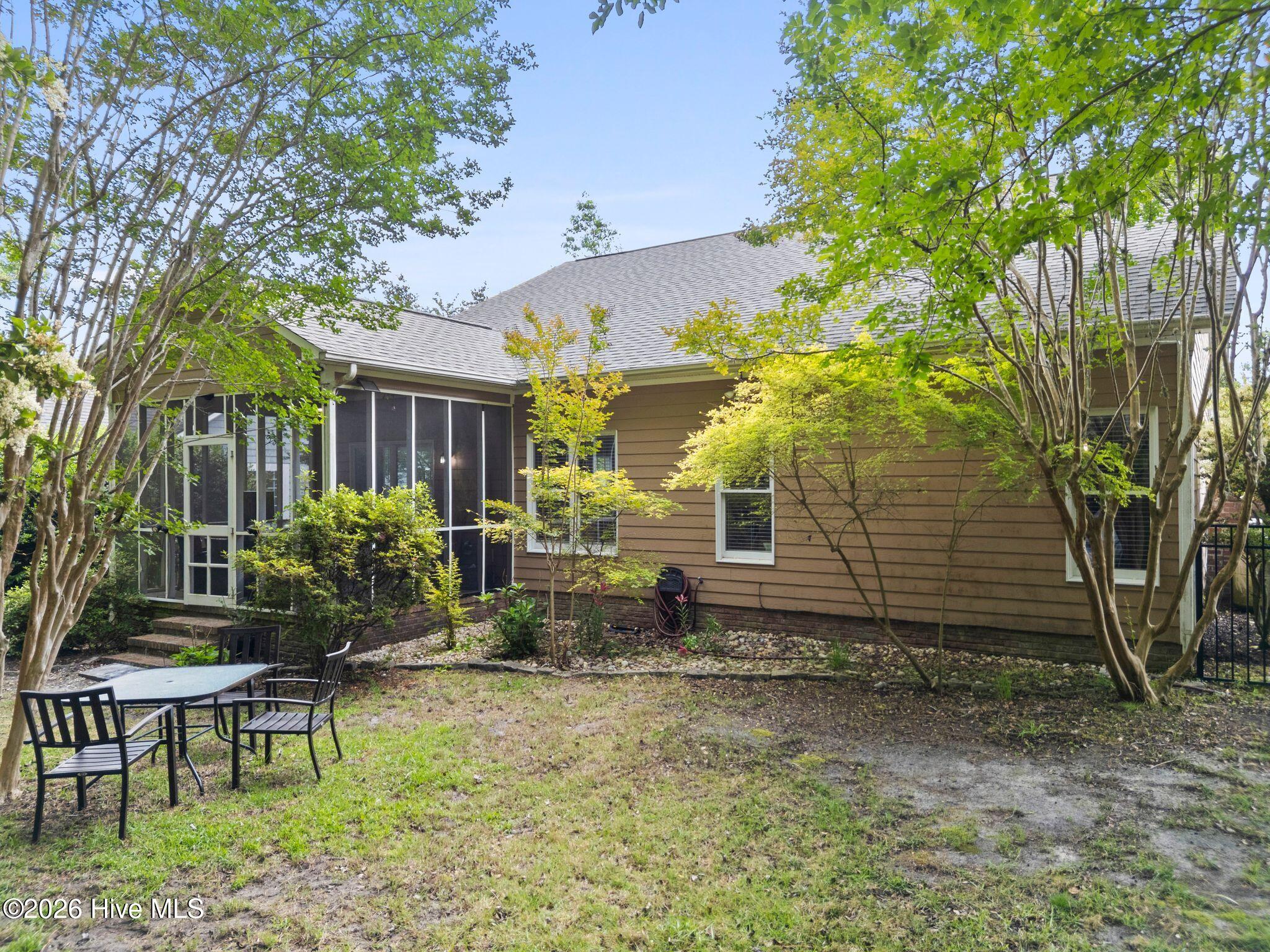 1128 Mill Run Road Sneads Ferry, NC 28460 - Photo 37 of 65 Rear View & Backyard