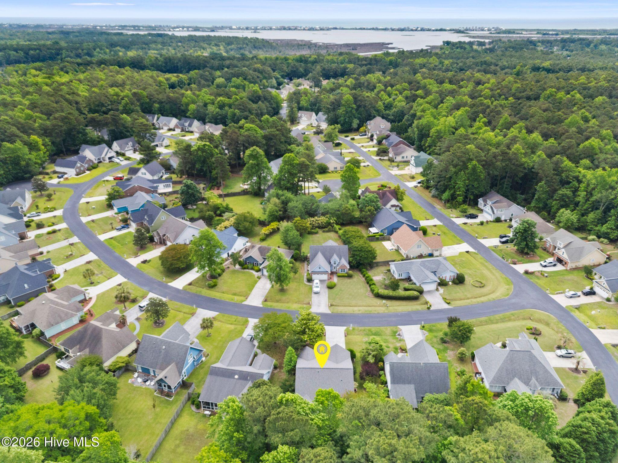 1128 Mill Run Road Sneads Ferry, NC 28460 - Photo 43 of 65 Drone Aerial