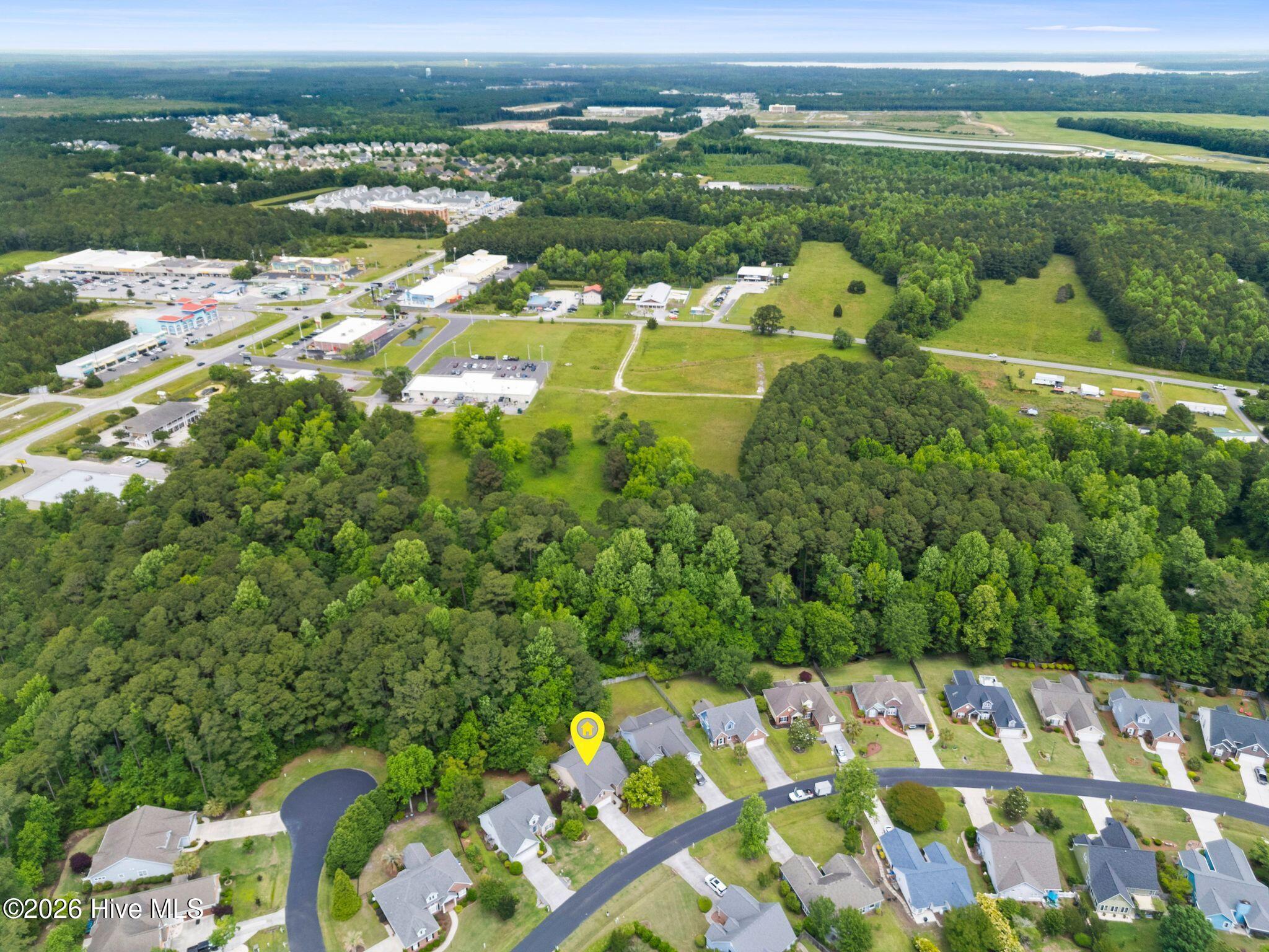 1128 Mill Run Road Sneads Ferry, NC 28460 - Photo 45 of 65 Drone Aerial