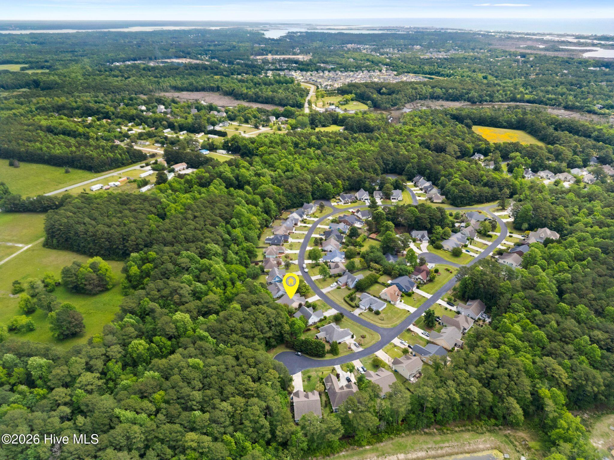 1128 Mill Run Road Sneads Ferry, NC 28460 - Photo 46 of 65 Drone Aerial