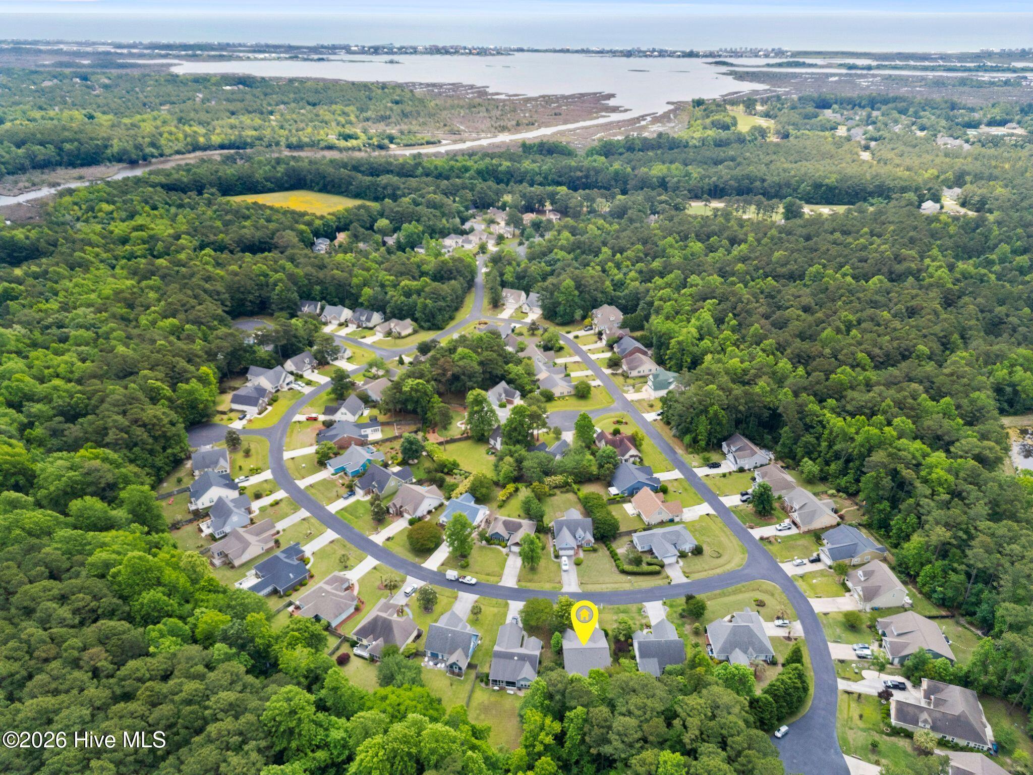 1128 Mill Run Road Sneads Ferry, NC 28460 - Photo 47 of 65 Drone Aerial