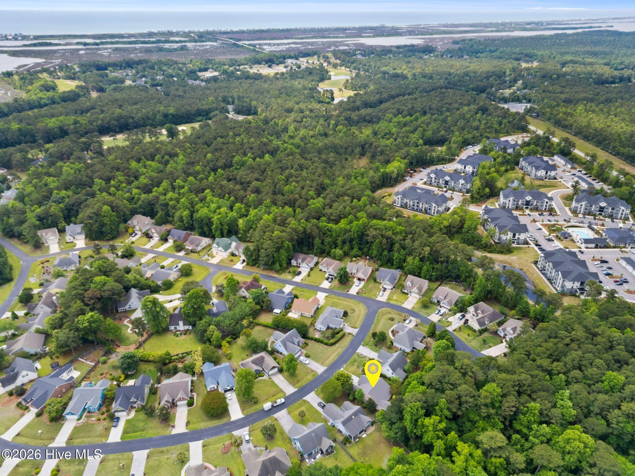 1128 Mill Run Road Sneads Ferry, NC 28460 - Photo 48 of 65 Drone Aerial