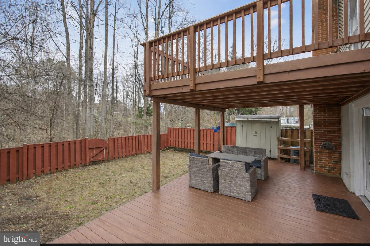 5624 Kirkham Court Springfield, VA 22151 - Photo 36 of 52 a view of a chairs and table in the patio