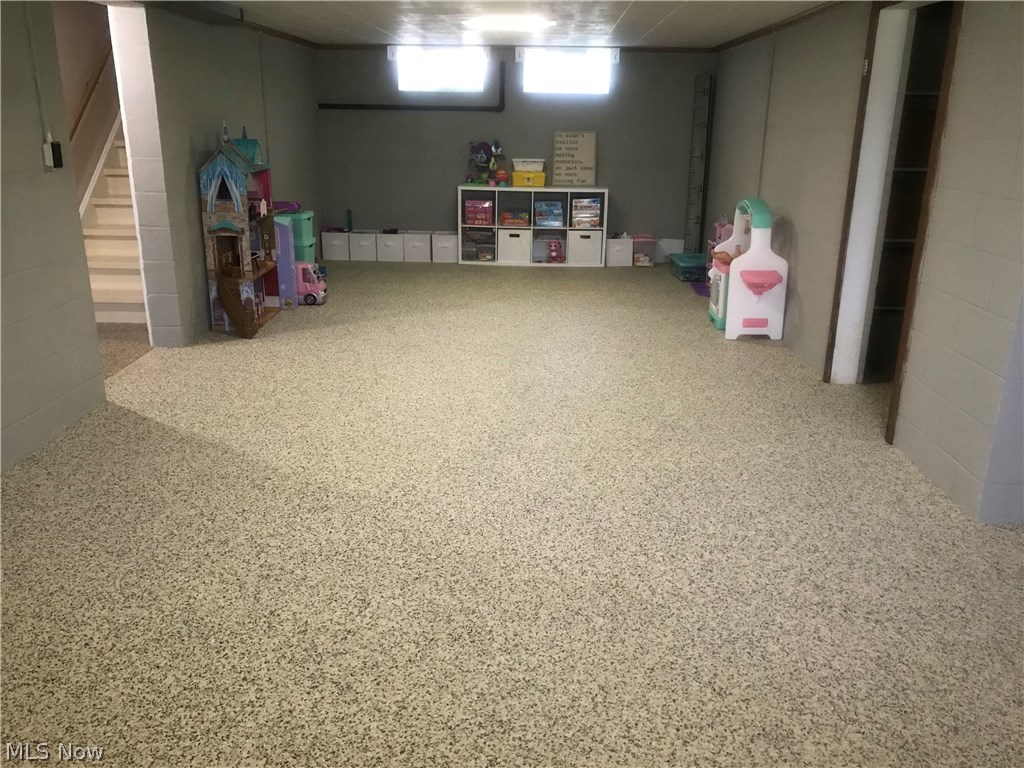 5360 Brainard Road Solon, OH 44139 - Photo 17 of 21 Large basement with nature stone flooring, three storage closets and drylock painted walls.