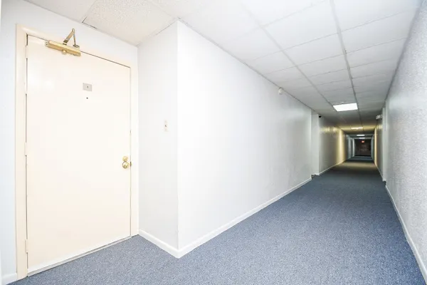 a view of a small space