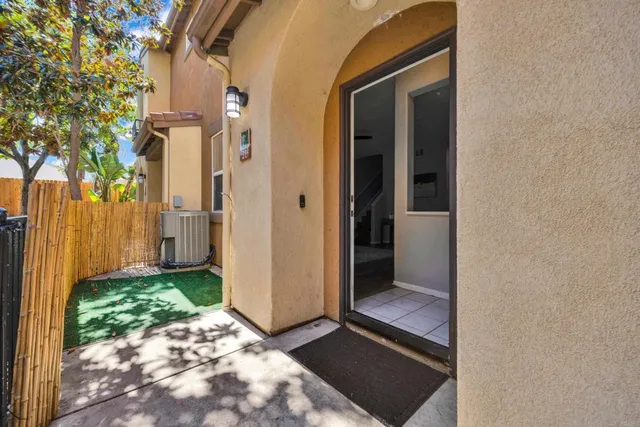 wooden floor with a outdoor space