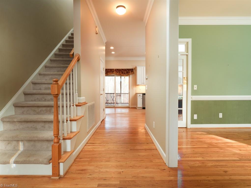 7840 Wilson Farm Road Summerfield, NC 27358 - Photo 19 of 47 Stairs leading to second level.