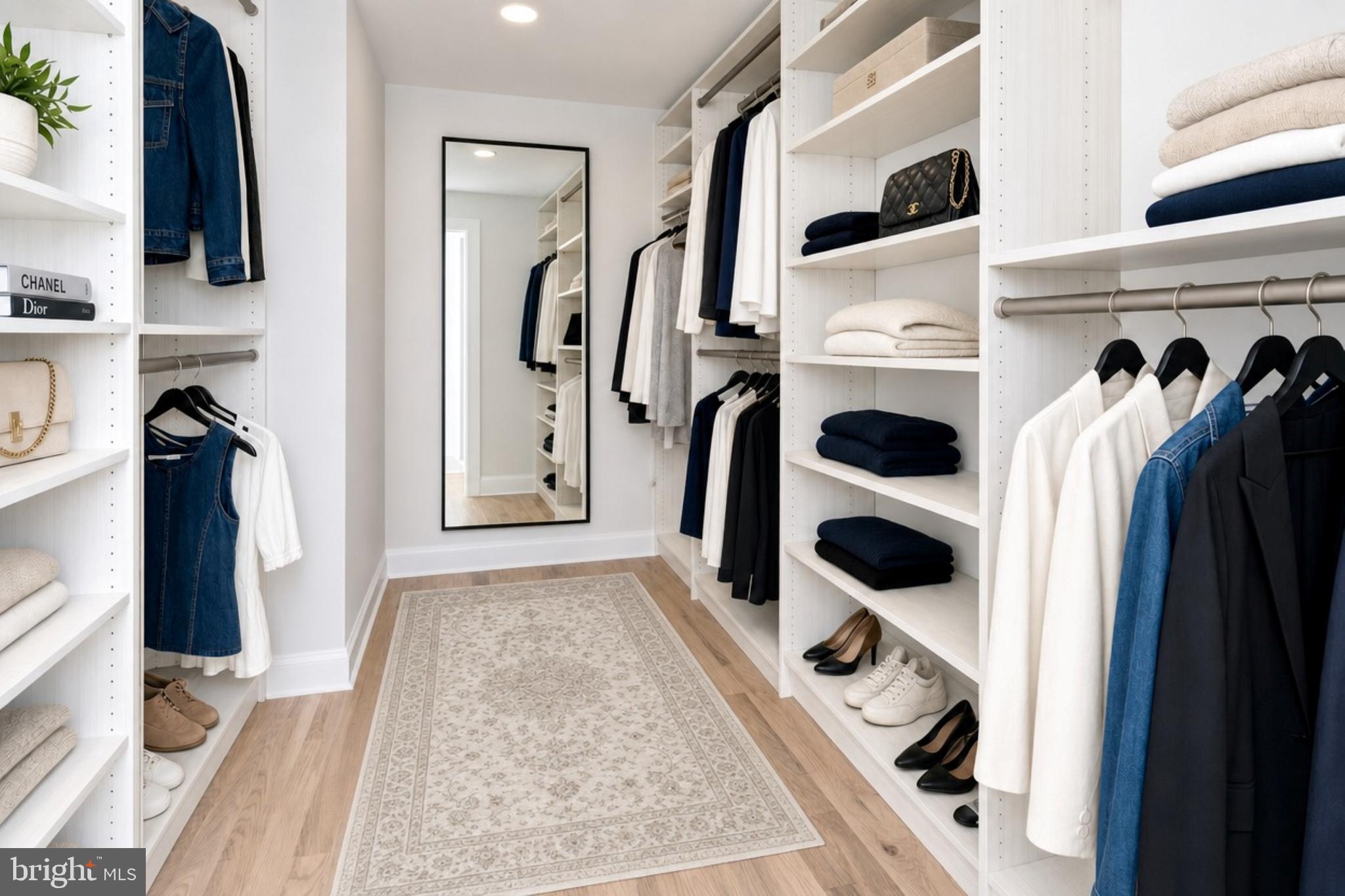 576 Ewing Street Princeton, NJ 08540 - Photo 38 of 61 a view of walk in closet with clothes and shoes
