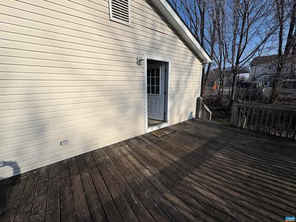 a view of a backyard of a house