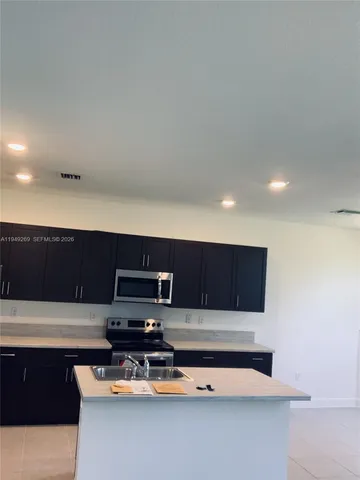 a room with furniture