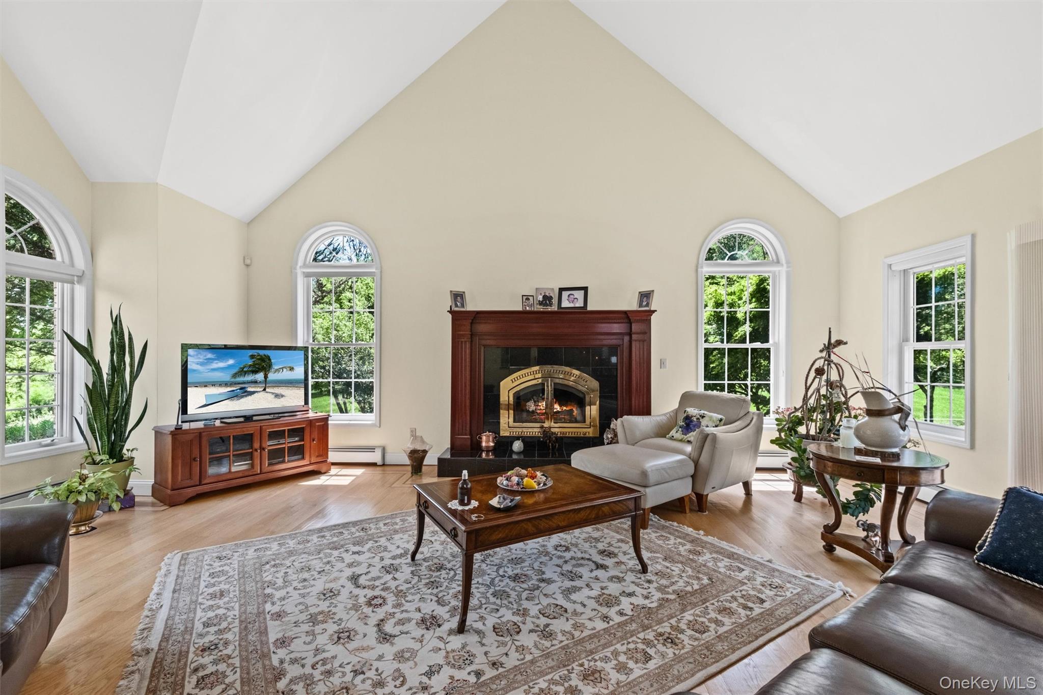 20 Goshen Road Chester, NY 10918 - Photo 11 of 38 a living room with furniture and a fireplace