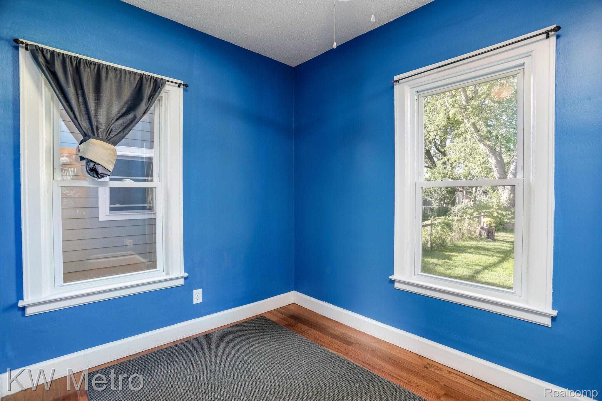 2428 Cambridge Road Berkley, MI 48072 - Photo 17 of 35 Back bedroom has fresh paint and great views of the yard.