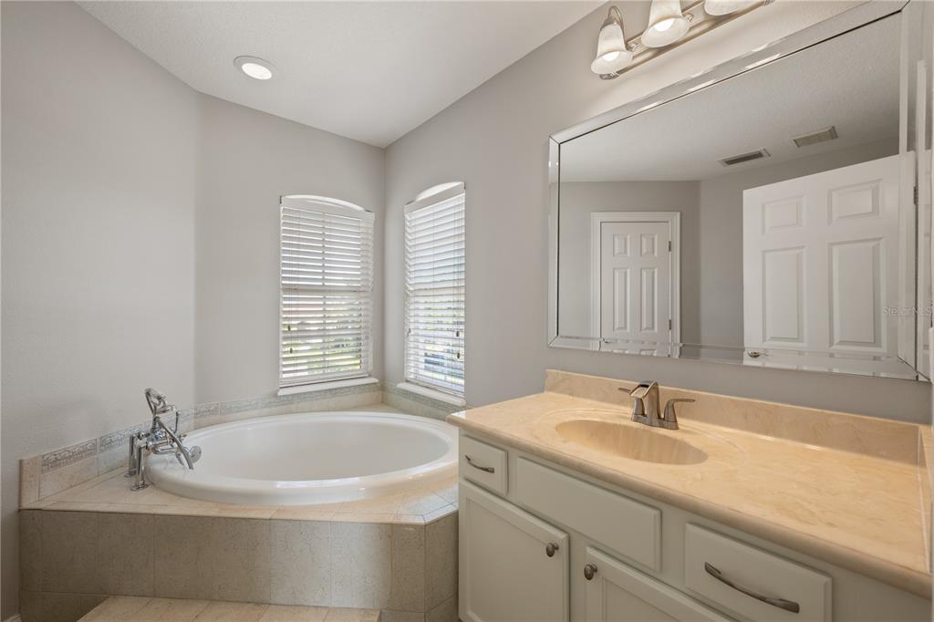 2002 Water Key Drive Windermere, FL 34786 - Photo 29 of 60 a bathroom with a sink and a bathtub