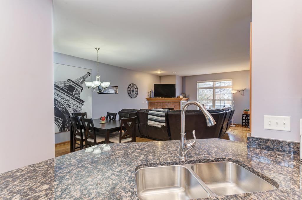 1846 Keystone Place Schaumburg, IL 60193 - Photo 13 of 30 a kitchen with a refrigerator and a sink