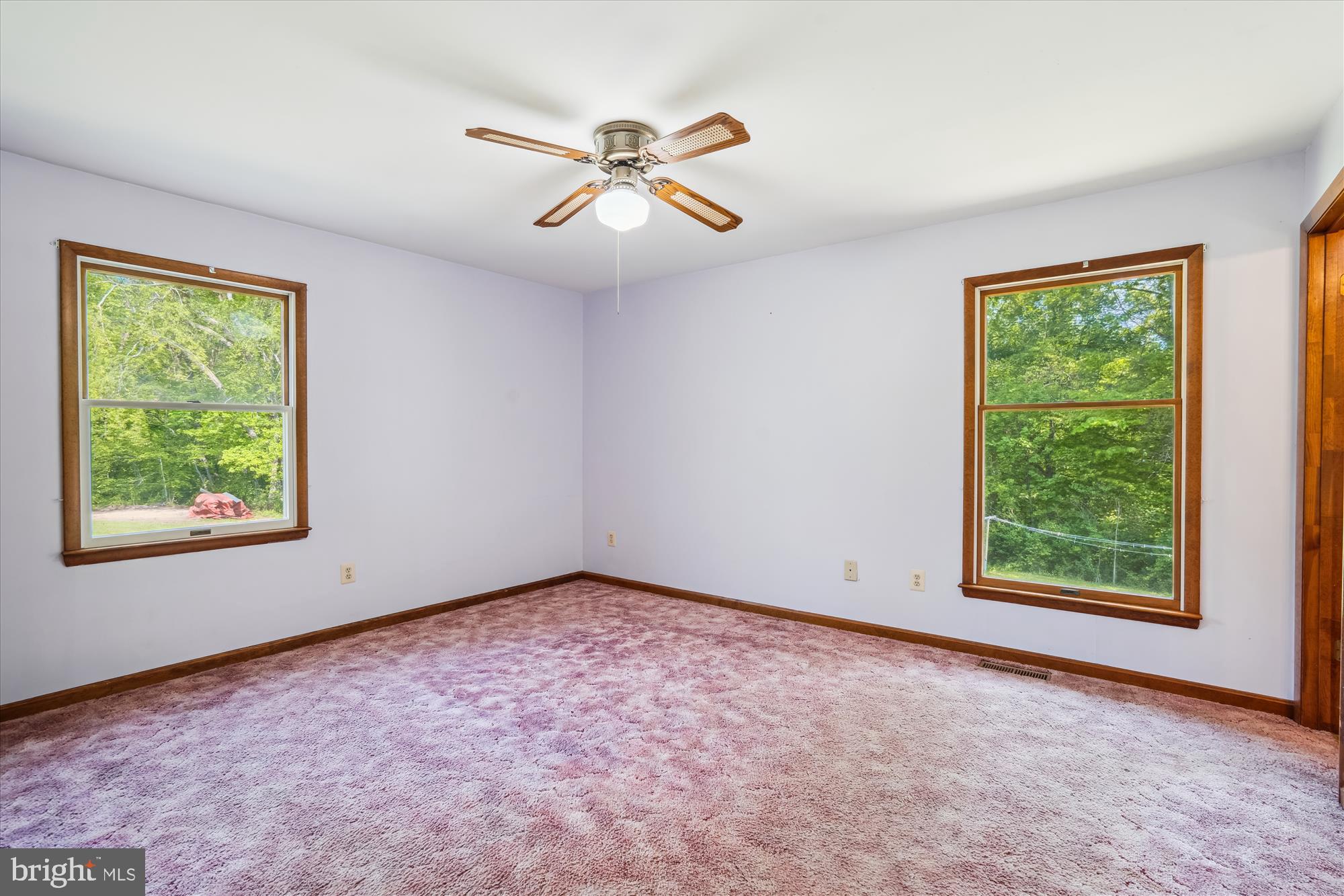 13245 Croom Road Upper Marlboro, MD 20772 - Photo 20 of 47 Primary Bedroom w/ Scenic Woodland Views