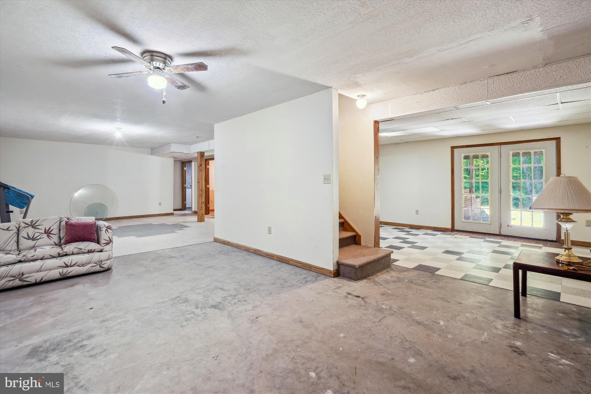 13245 Croom Road Upper Marlboro, MD 20772 - Photo 29 of 47 Huge Recreation Room w/ French Door Walkout