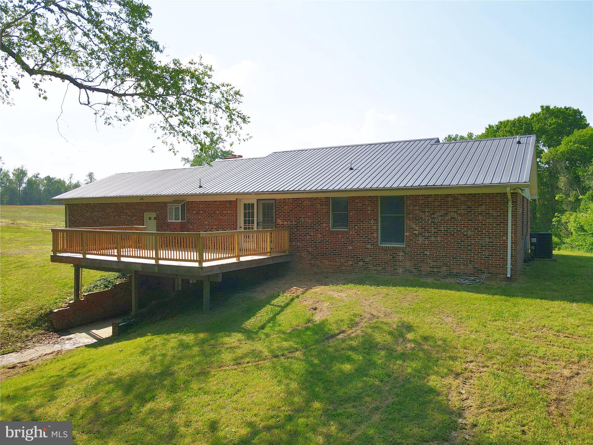 13245 Croom Road Upper Marlboro, MD 20772 - Photo 36 of 47 Rear Elev. w/ Huge 24' x 16' Deck and Walkout