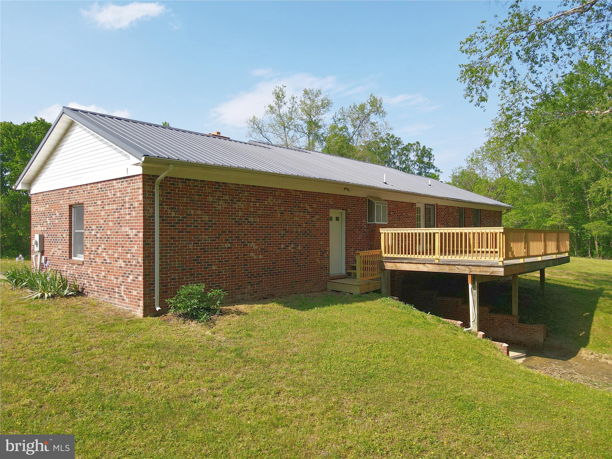 13245 Croom Road Upper Marlboro, MD 20772 - Photo 37 of 47 Rear Elev. w/ Huge 24' x 16' Deck and Walkout