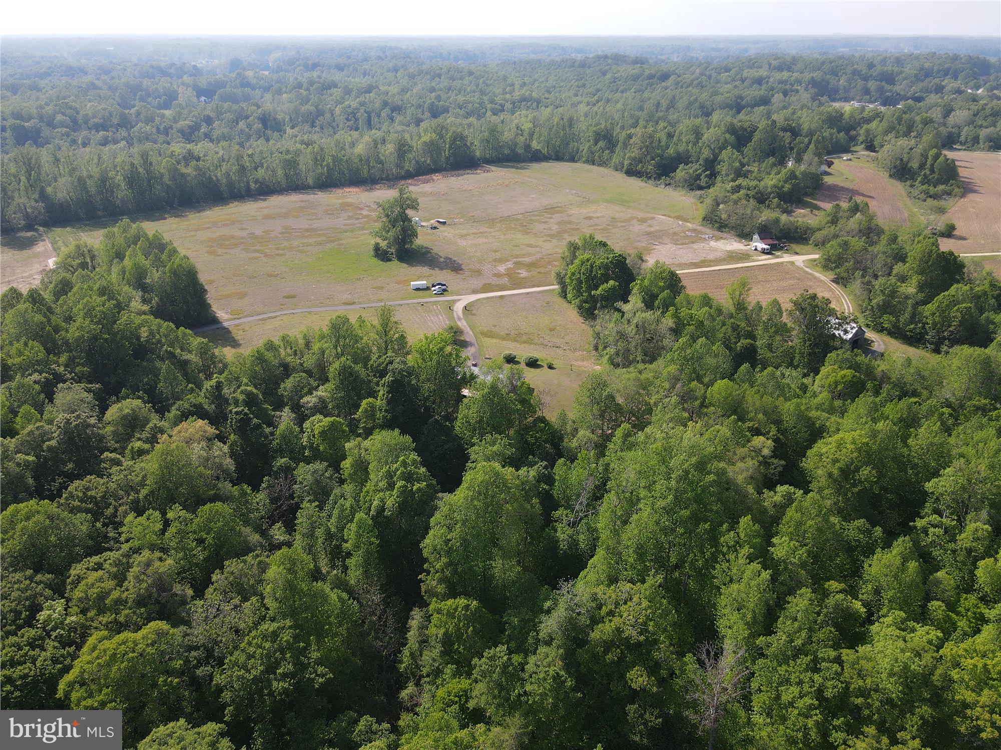 13245 Croom Road Upper Marlboro, MD 20772 - Photo 40 of 47 Aerial View -- Private Setting