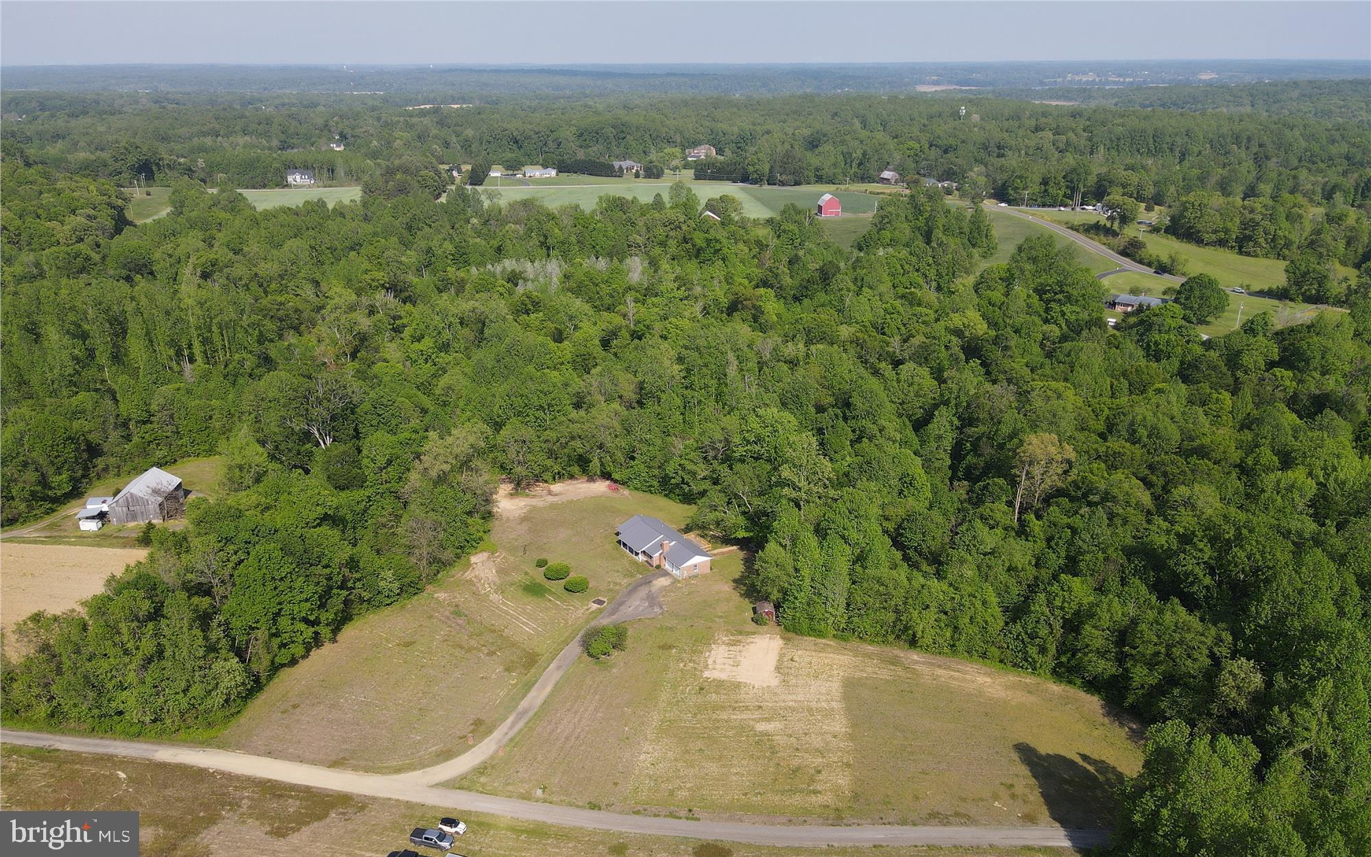 13245 Croom Road Upper Marlboro, MD 20772 - Photo 6 of 47 Aerial View of Home and Land