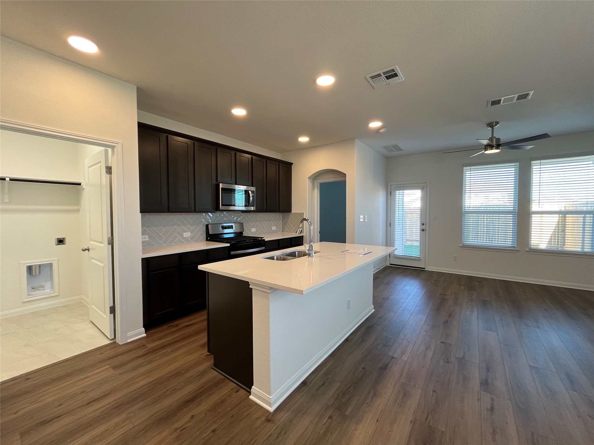 8522 Wellspring Loop Round Rock, TX 78665 - Photo 7 of 36 For demonstration purposes only. This will be the same interior layout. Colors can vary.