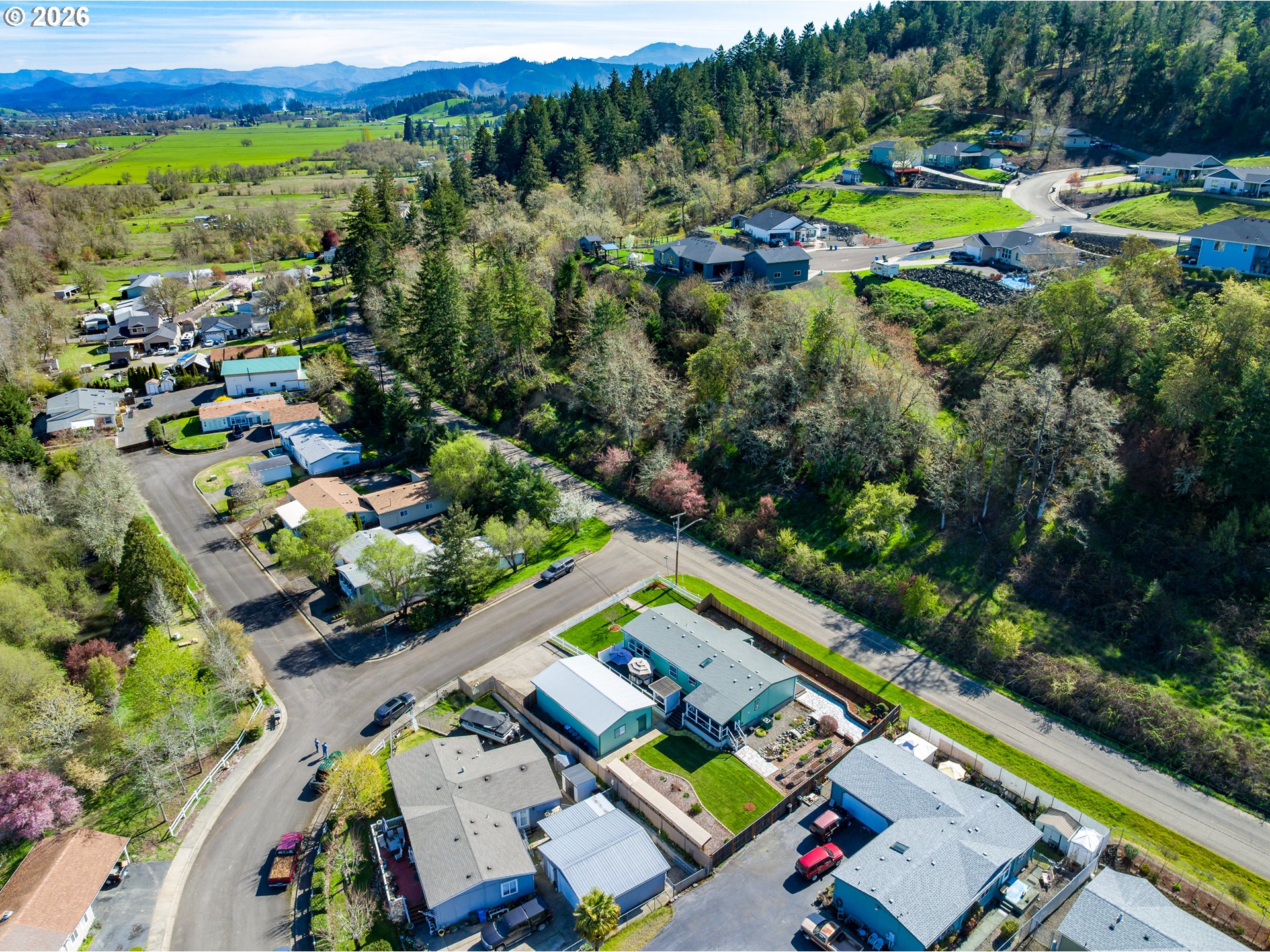 845 Sea Street Sutherlin, OR 97479 - Photo 44 of 45 Drone View/UAV
