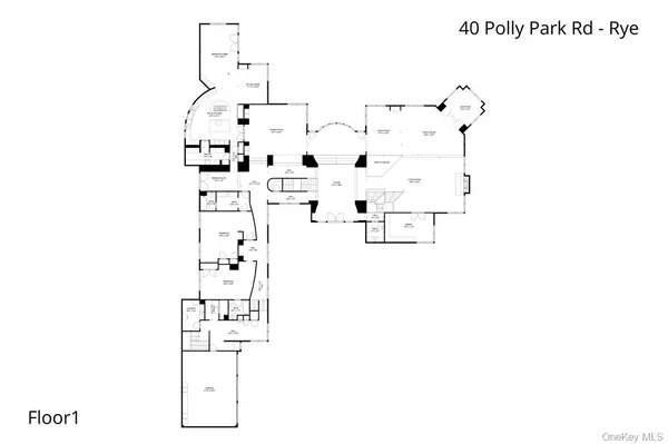 a picture of a floor plan