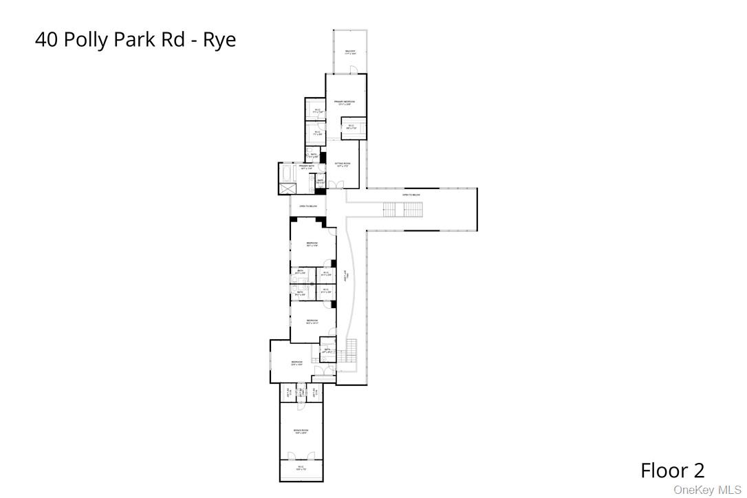 40 Polly Park Road Rye, NY 10580 - Photo 35 of 36 a picture of a floor plan