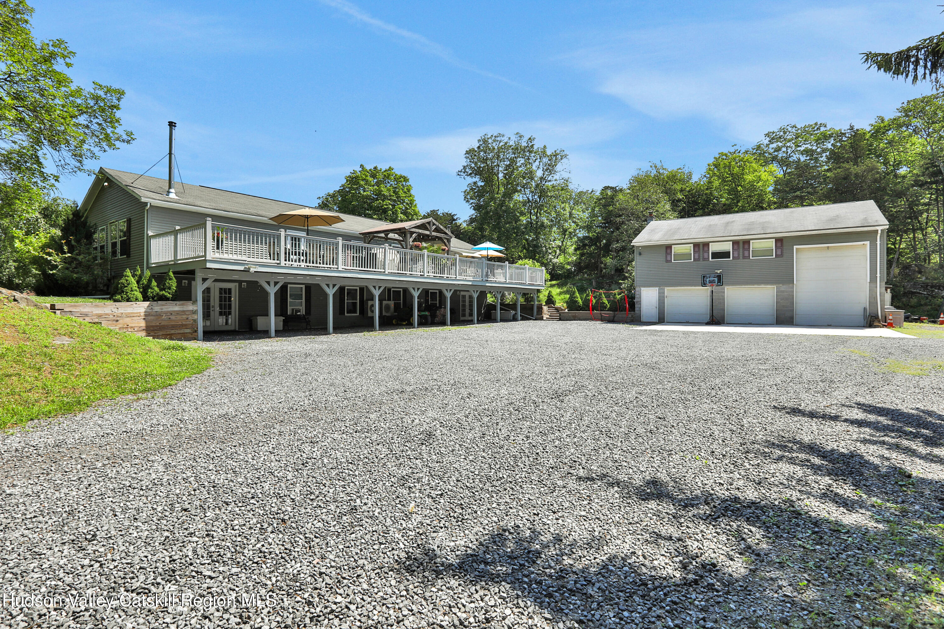 8 Orlich Road Red Hook, NY 12571 - Photo 4 of 34 rear with garage