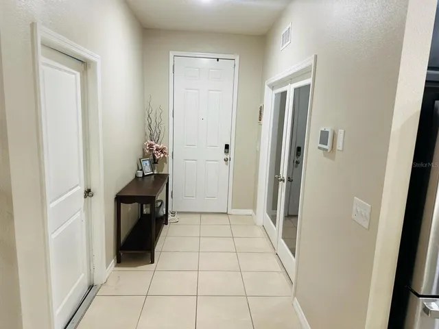 a view of empty room