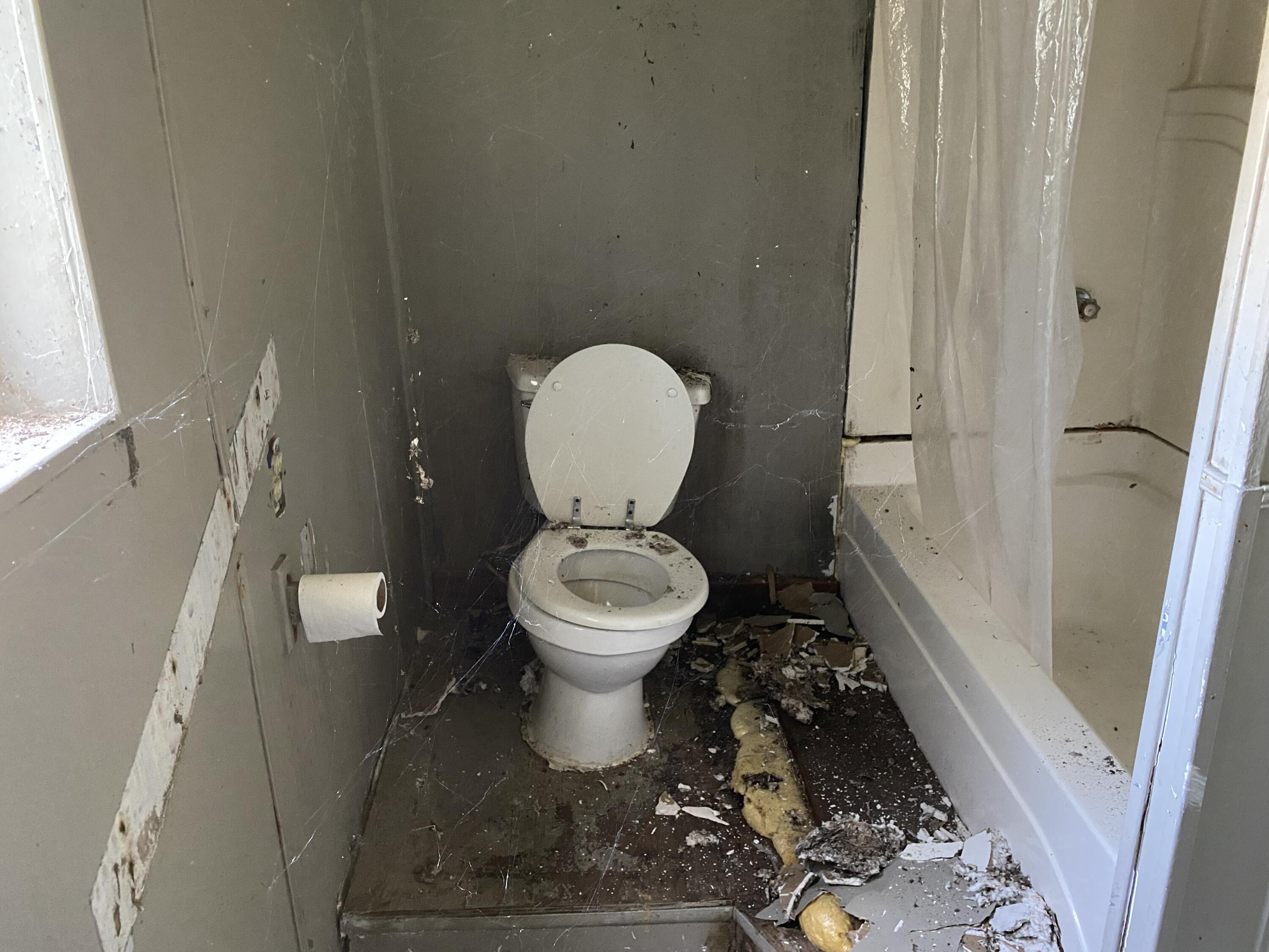 4676 Fieldbrook Road Fieldbrook, CA 95519 - Photo 9 of 23 4676 Fieldbrook Rd. messy toilet