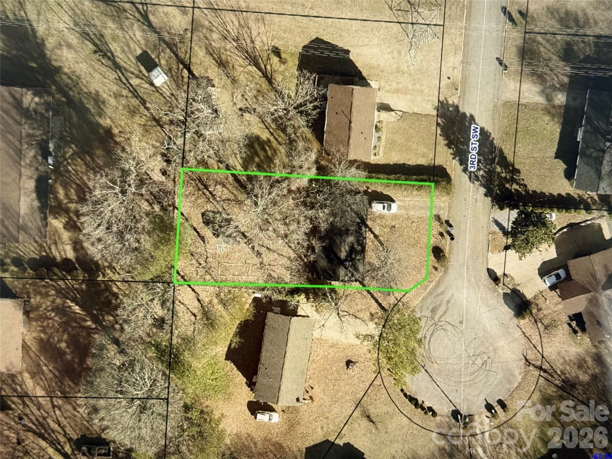 1450 3rd Street Southwest Hickory, NC 28602 - Photo 17 of 17 a bird view of a house