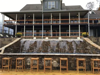 a house view with a outdoor space