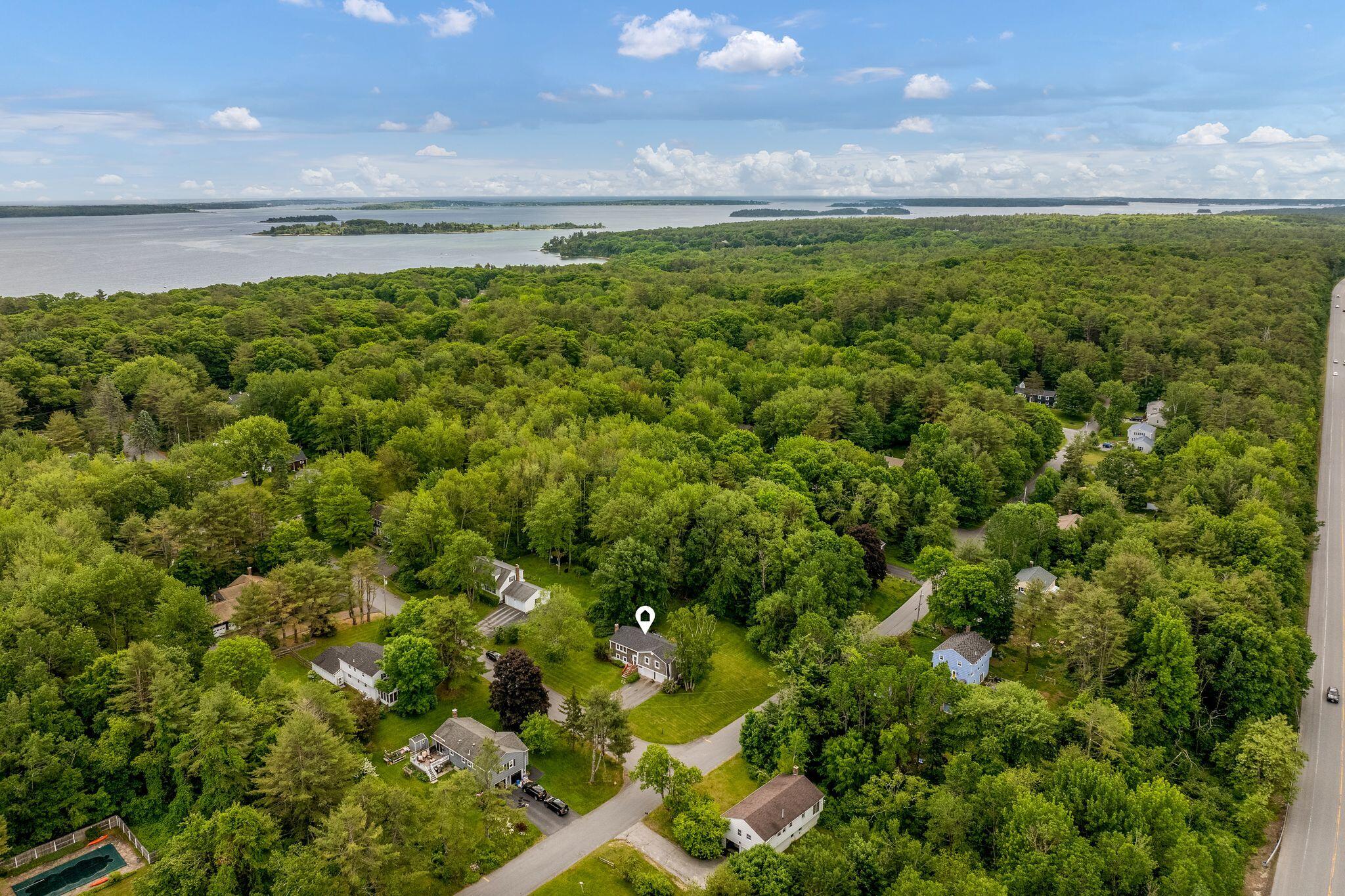 12 Hallmark Road Cumberland Foreside, ME 04110 - Photo 2 of 40 To Water