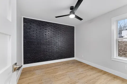 wooden floor in an empty room