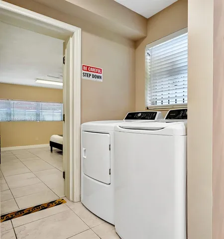 a room with storage and utility