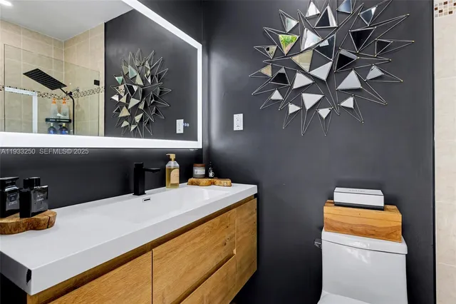 a room with storage and utility