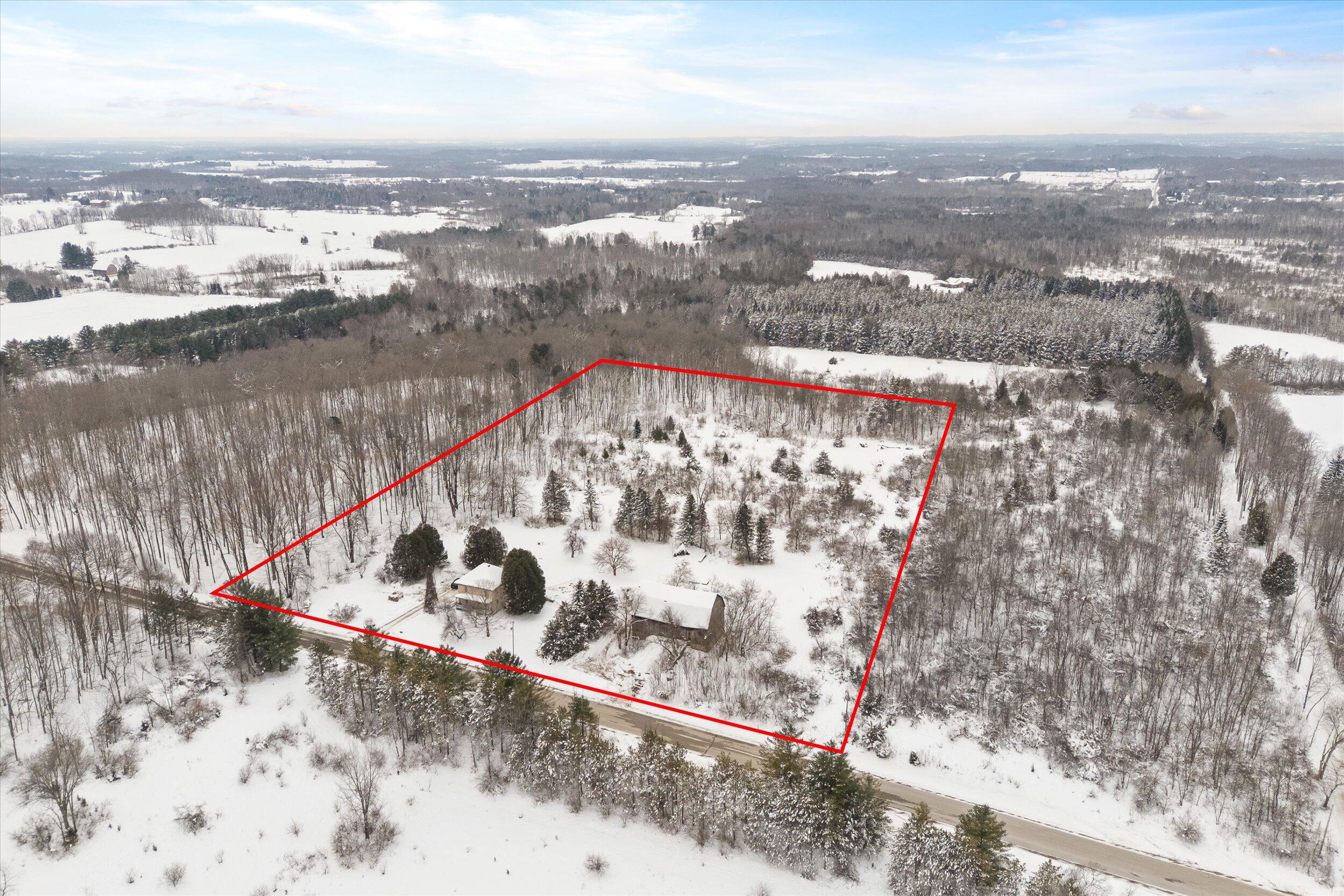 3661 Blue Goose Road West Bend, WI 53095 - Photo 47 of 66 47-Aerial