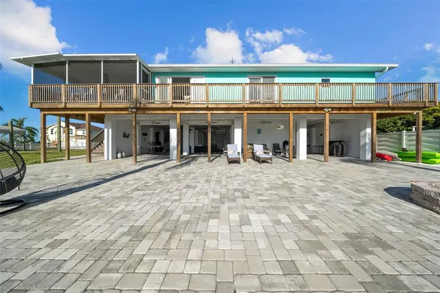 a view of a building with a porch