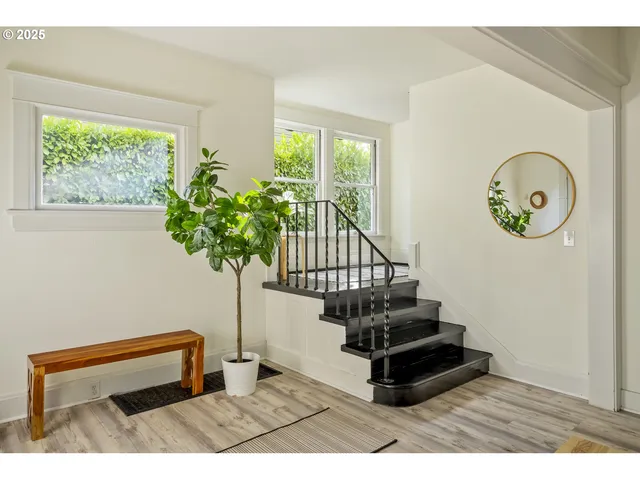 a picture of a bench in a room