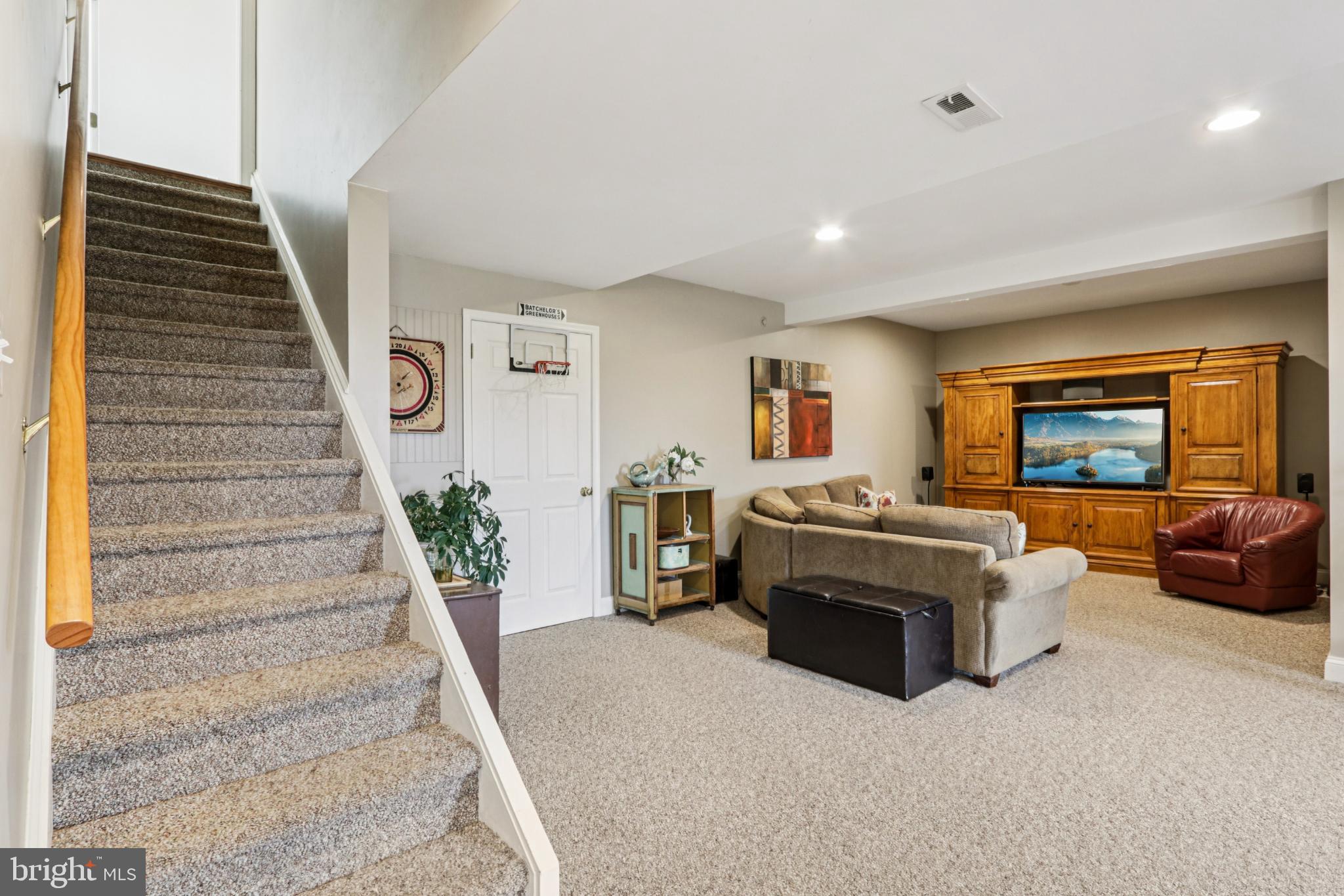 506 Stony Run Road Spring City, PA 19475 - Photo 42 of 74 Spacious finished basement with inviting ambiance.