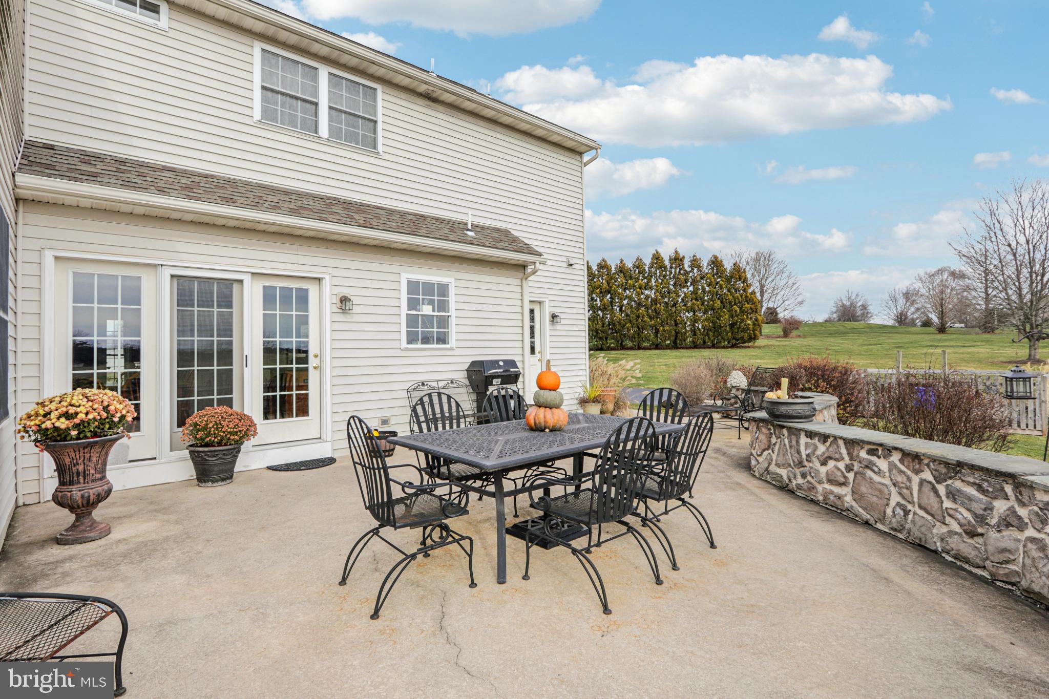 506 Stony Run Road Spring City, PA 19475 - Photo 50 of 74 Charming patio with scenic countryside views.