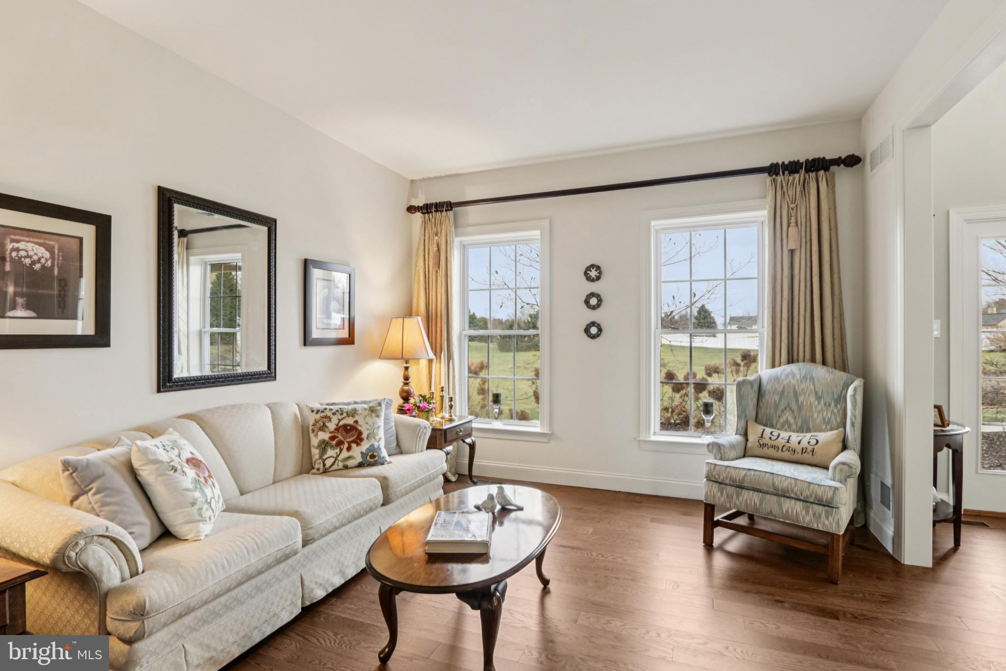 506 Stony Run Road Spring City, PA 19475 - Photo 7 of 74 Bright and inviting Living Room with views.