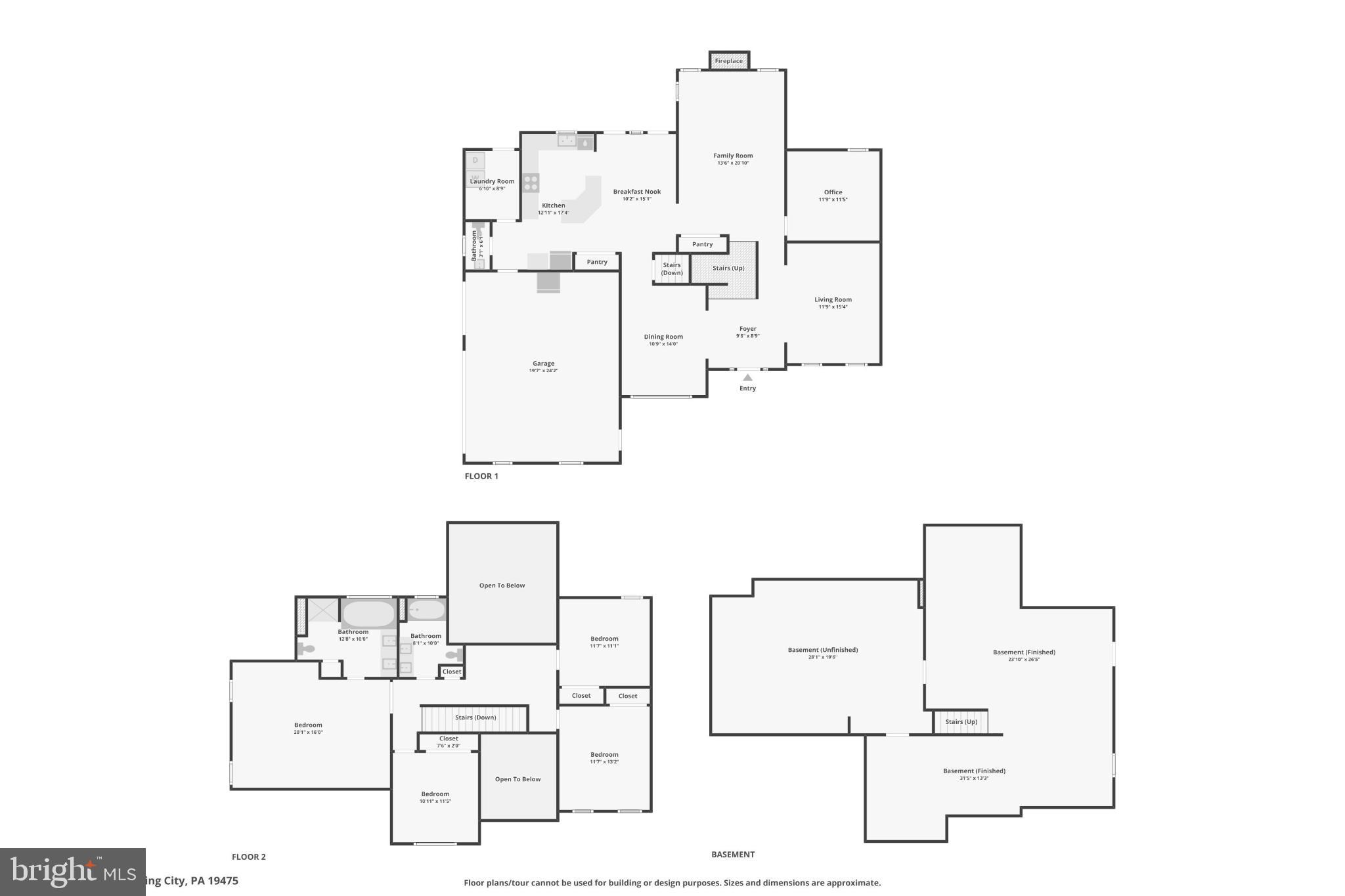 506 Stony Run Road Spring City, PA 19475 - Photo 74 of 74 Spacious multi-level floor plan layout.