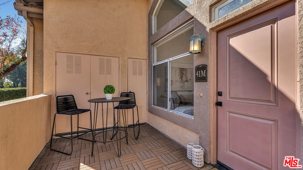 19431 Rue De Valore, Unit 41M Foothill Ranch, CA 92610 - Photo 19 of 23 a view of balcony with couple of chairs