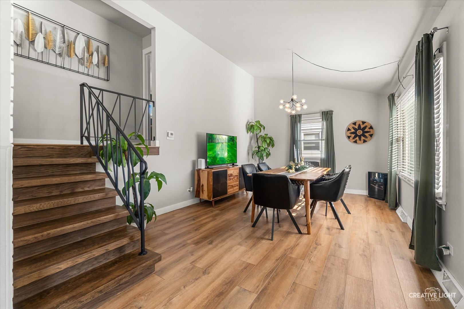 545 Gordon Drive Crete, IL 60417 - Photo 5 of 24 a view of a dining room with furniture window and wooden floor