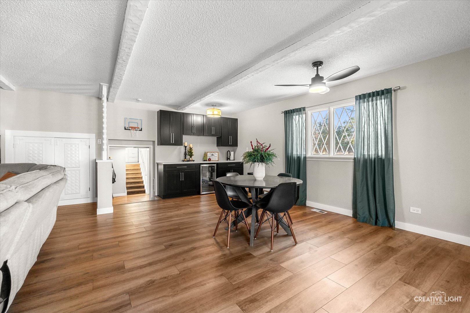 545 Gordon Drive Crete, IL 60417 - Photo 10 of 24 a view of a dining room with furniture window and wooden floor